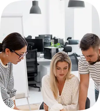 close-up-young-colleagues-having-meeting
