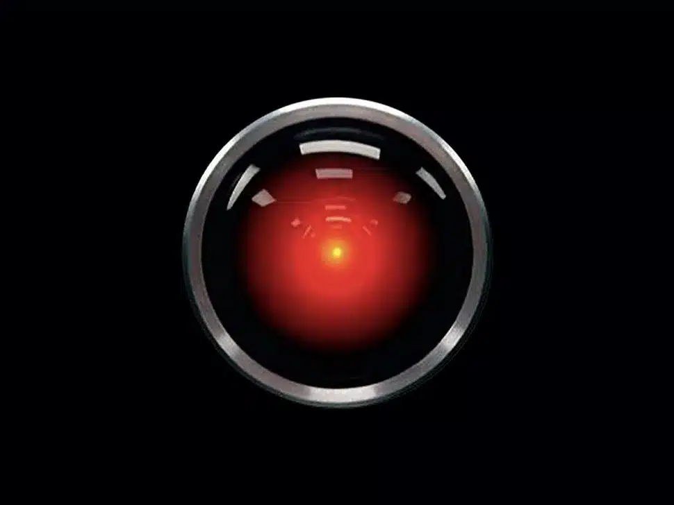 AI Hal3000 in A Space Odyssey
